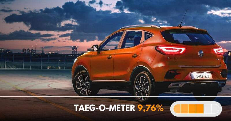 L&#039;offerta di MG per ZS porta la rata a 99 euro al mese