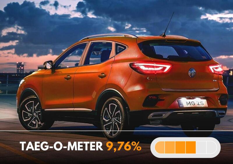 L&#039;offerta di MG per ZS porta la rata a 99 euro al mese