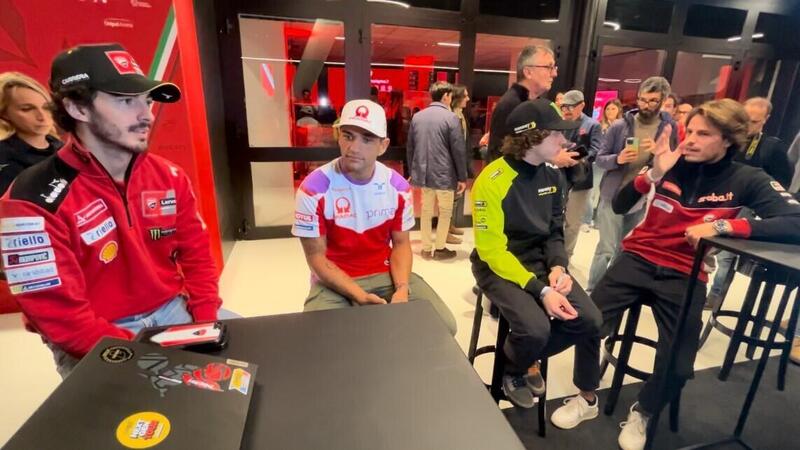 MotoGP 2023. La grande festa di Ducati a Bologna: parlano i campioni! [VIDEO]