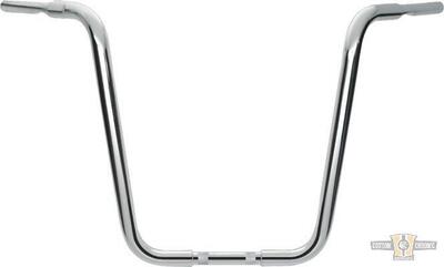 Manubrio Ape Hanger 1-1/4" alto 18" Cromato Psycho 