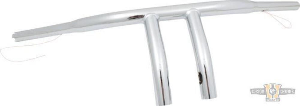 Manubrio T Bar pullback 1-1/4" alto 8" Largo 76cm Santee
