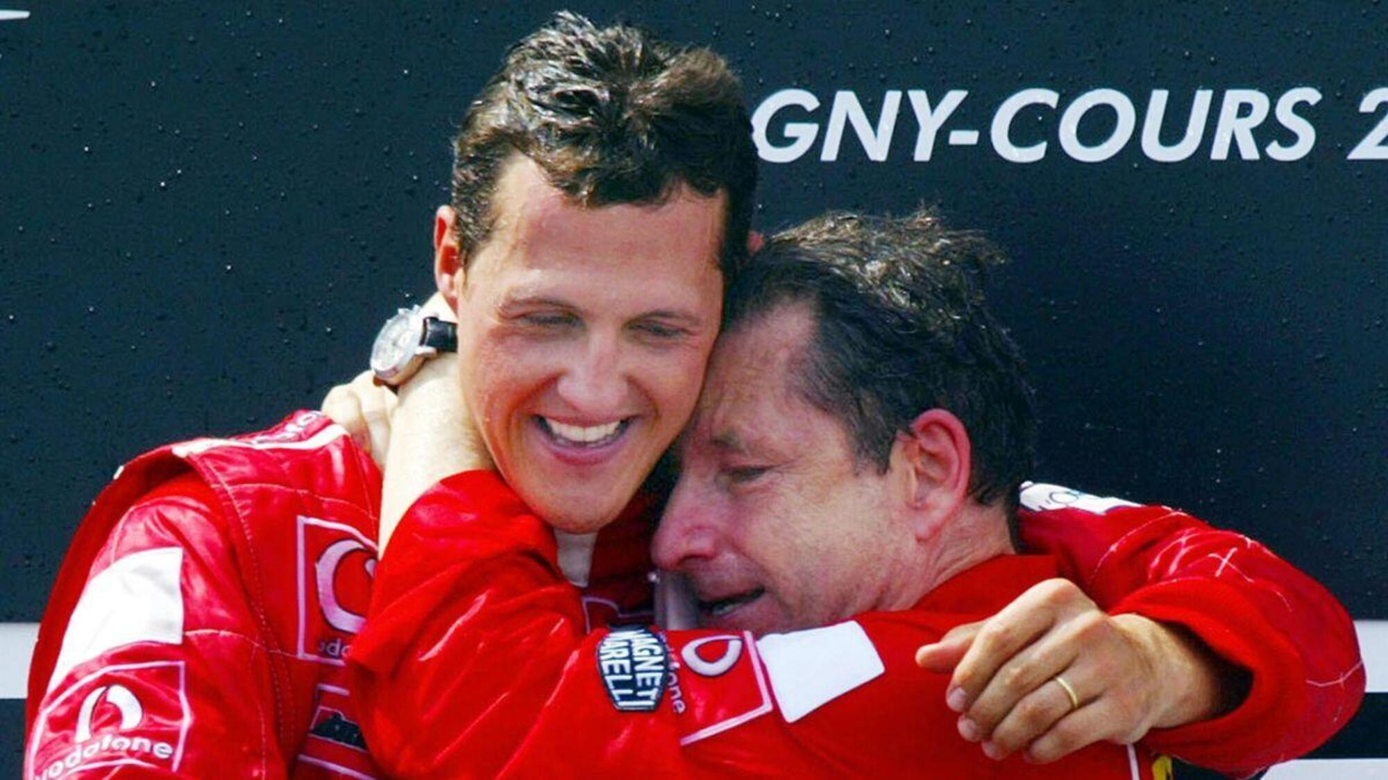 Jean Todt e Michael Schumacher