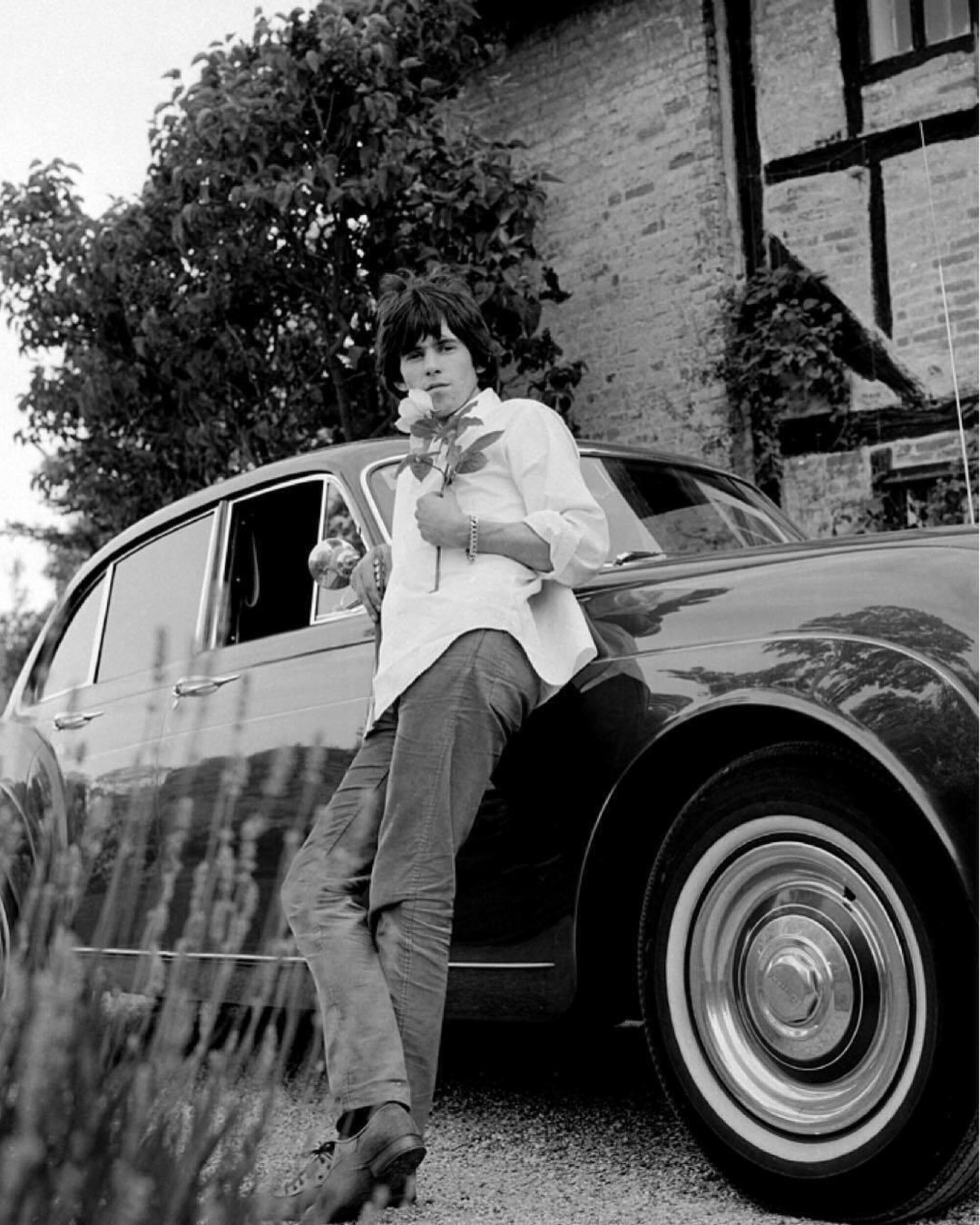 Keith Richards con Blue Lena nel 1966