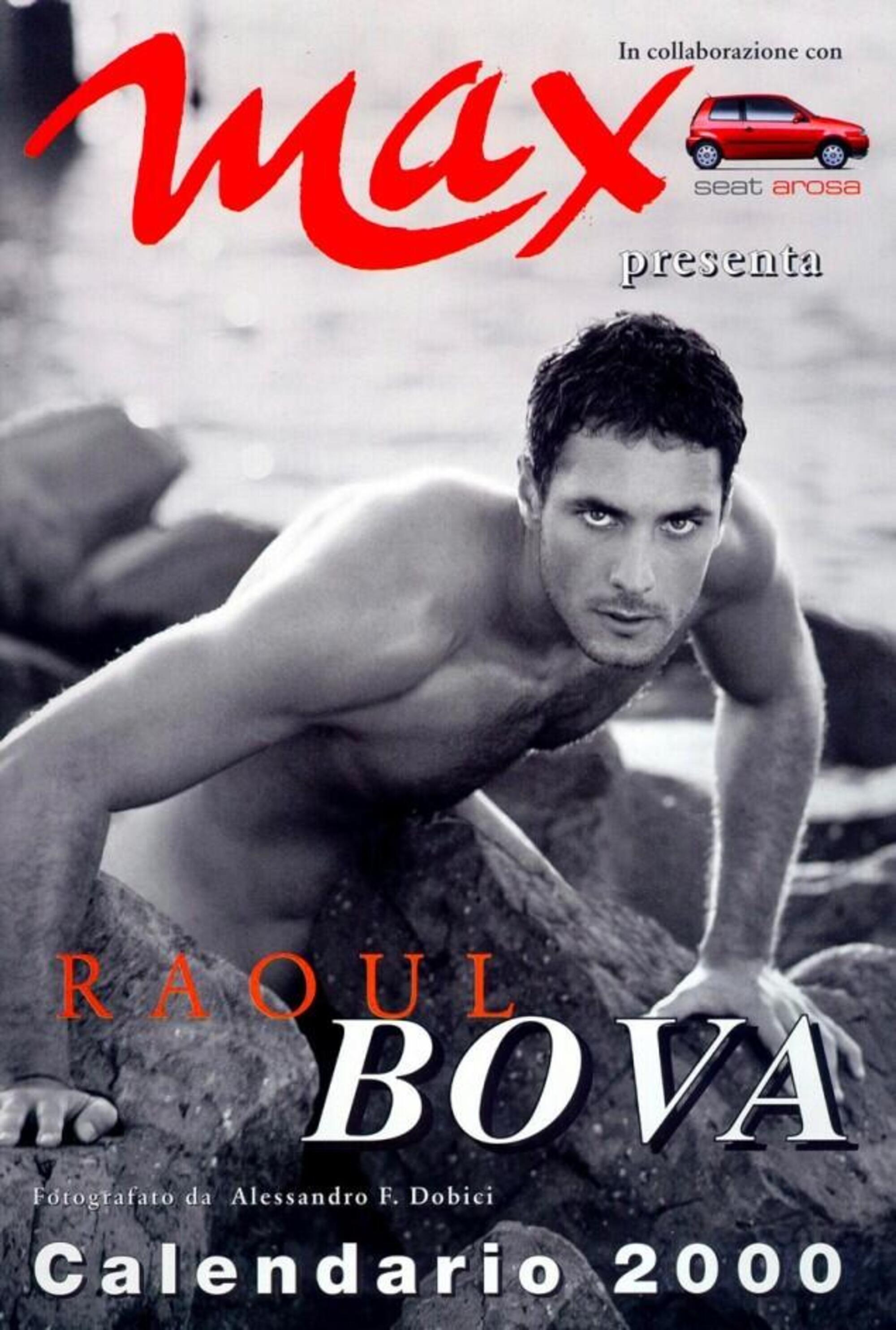 Raoul Bova nel Calendario Max 2000