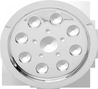 Copertura puleggia 61 denti cromata per Sportster Drag Specialties