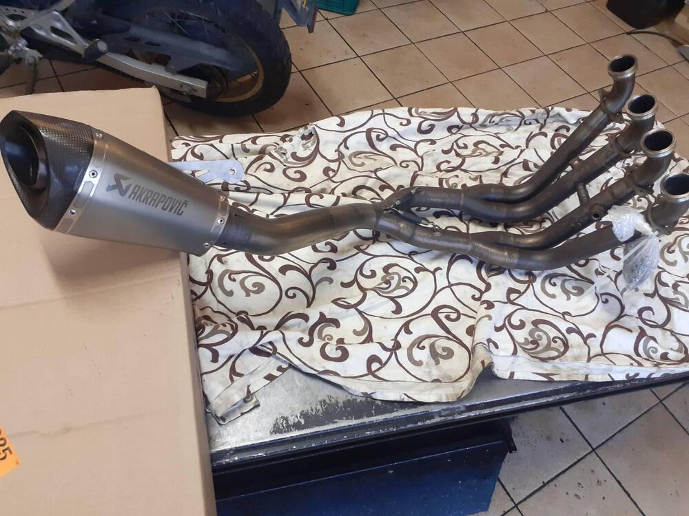 Scarico completo bmw s1000rt Akrapovic