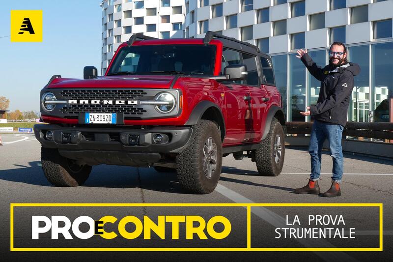 Ford Bronco, la prova strumentale e il PAGELLONE di Automoto.it [VIDEO]