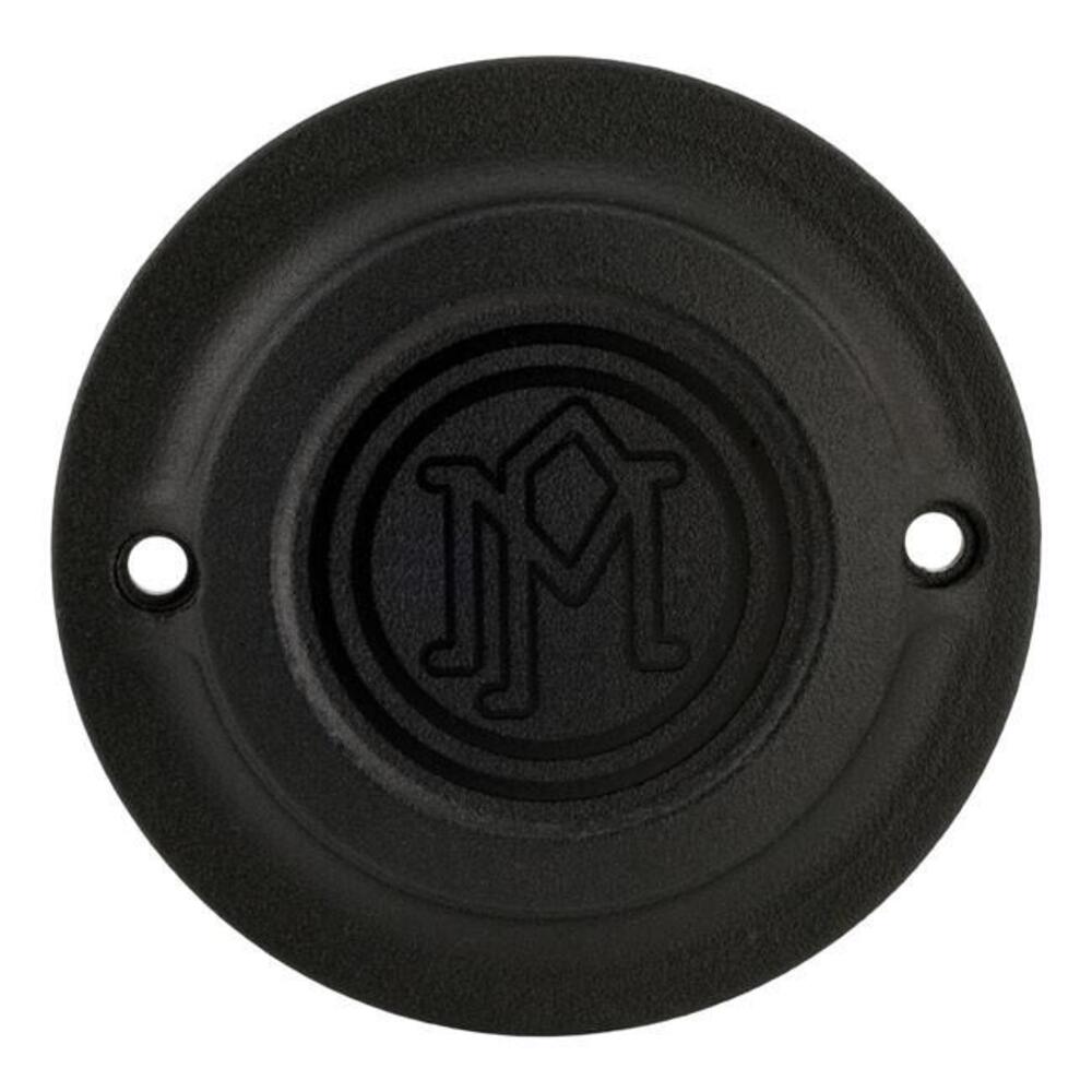 Point Cover PM Scallop nero per Sportster dal 2004 Performance Machine