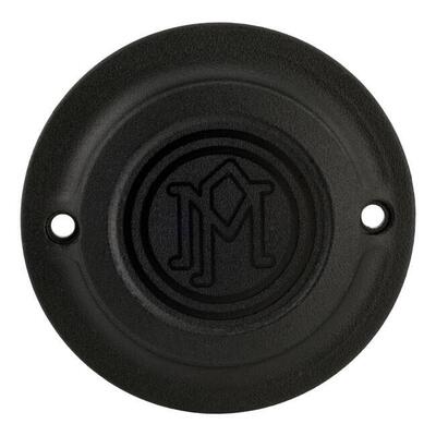 Point Cover PM Scallop nero per Sportster dal 2004 Performance Machine