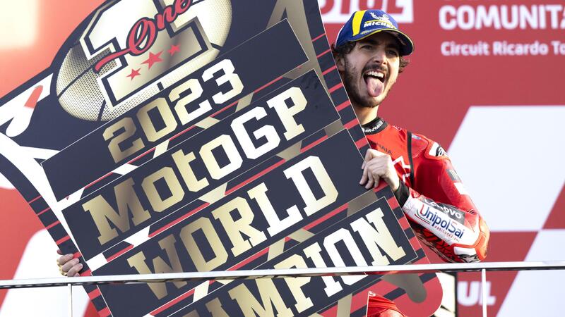 MotoGP 2023. Ducati ha pubblicato un documentario sul secondo mondiale vinto da Pecco Bagnaia [VIDEO]