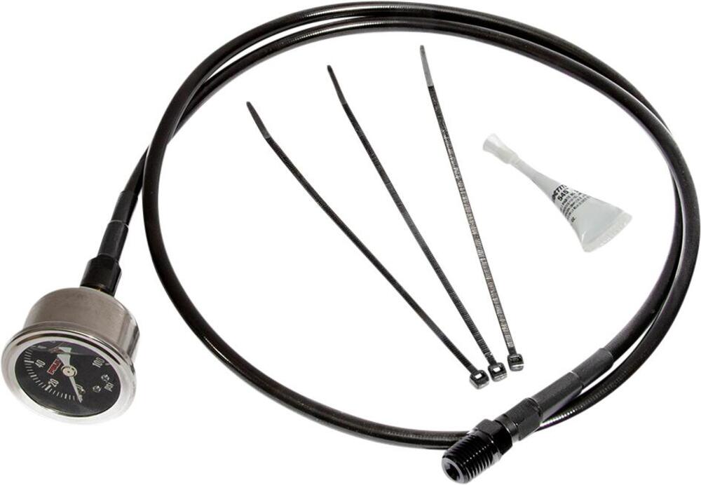 Kit manometro pressione olio fondo nero per Softai 