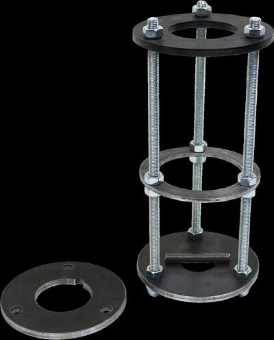 Attrezzo compressione molla ammortizzatore posteri 