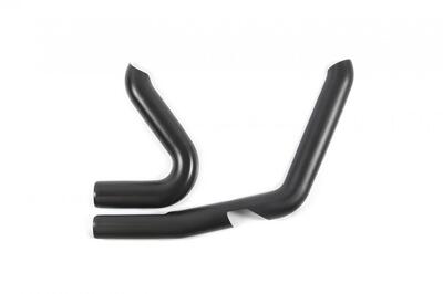 Paracalori per scarico 2 in 1 tipo A Zard neri opa