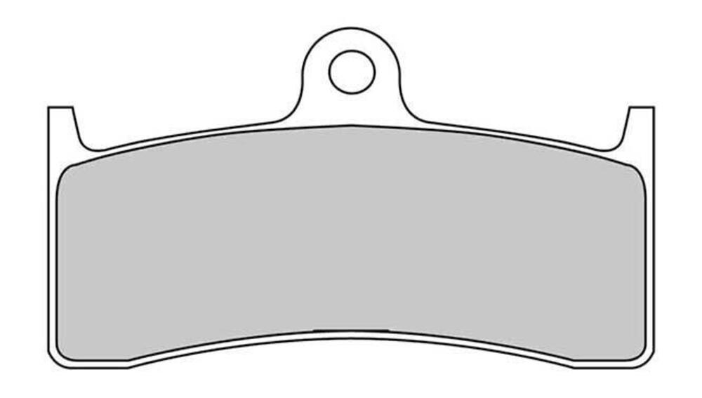 Pastiglie anteriori sinterizzate per Buell dal 199 Ferodo