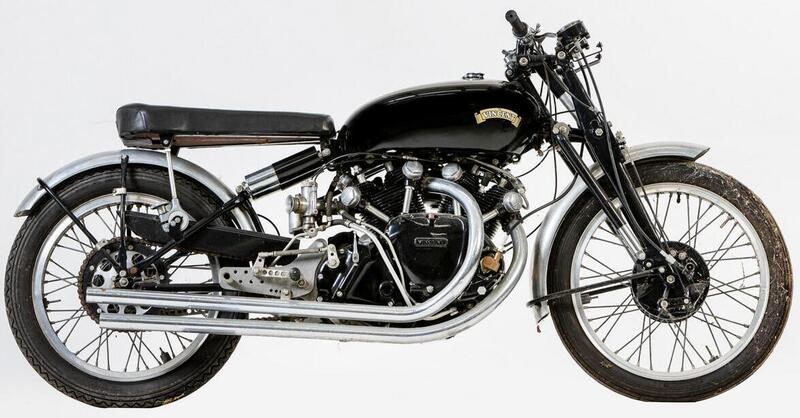 Super rara Vincent-HRD Black Lightning ritrovata in un capanno: sar&agrave; messa all&#039;asta da Bonhams