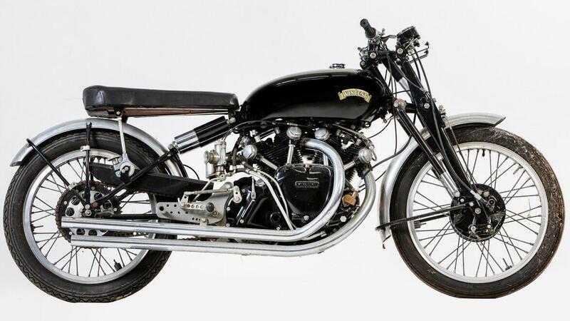 Super rara Vincent-HRD Black Lightning ritrovata in un capanno: sar&agrave; messa all&#039;asta da Bonhams