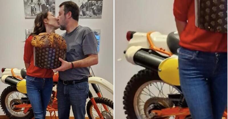 Il ministro Matteo Salvini &egrave; un appassionato di enduro? Su Threads spunta una moto da regolarit&agrave;