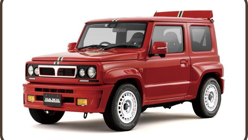 Suzuki Jimny: da Lancia Delta Integrale a Renault 5 Turbo, &egrave; un camaleonte