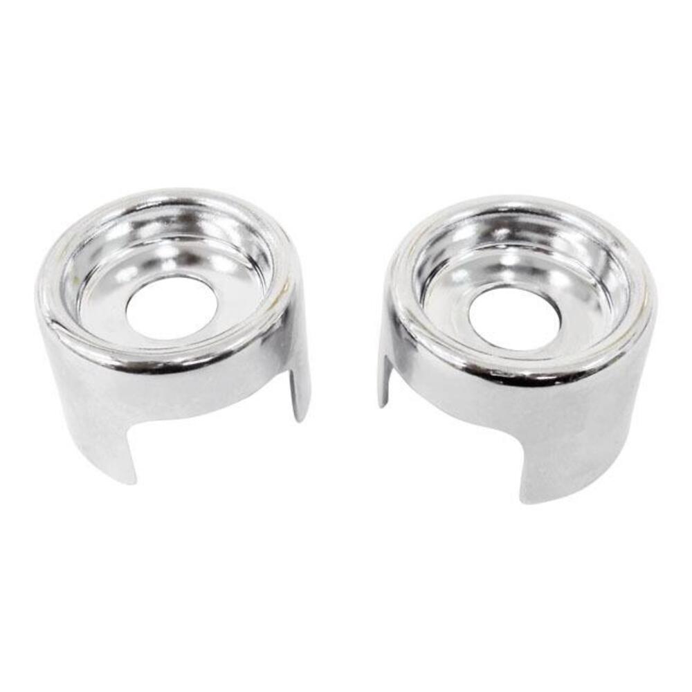 Copri prigionieri ammortizzatori superiori cromo p 