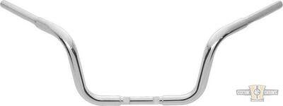 Manubrio Ape Hanger 1-1/4" alto 8,5" Cromato Chubb 