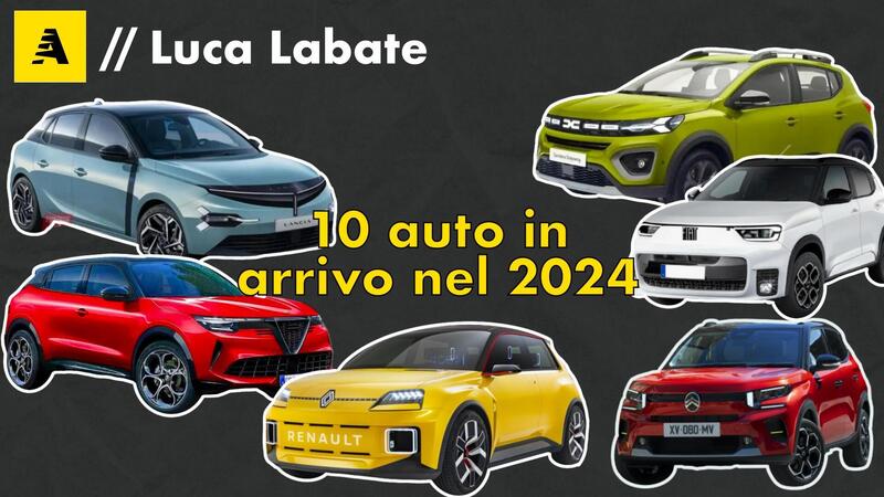 10 auto in arrivo nel 2024, ecco quelle da tenere d&#039;occhio 