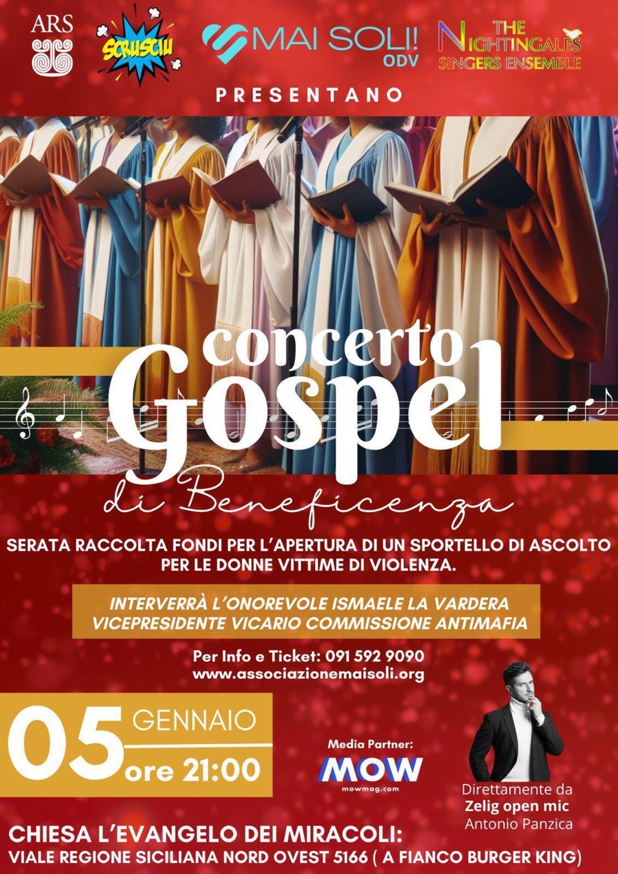Concerto Gospel di Beneficenza