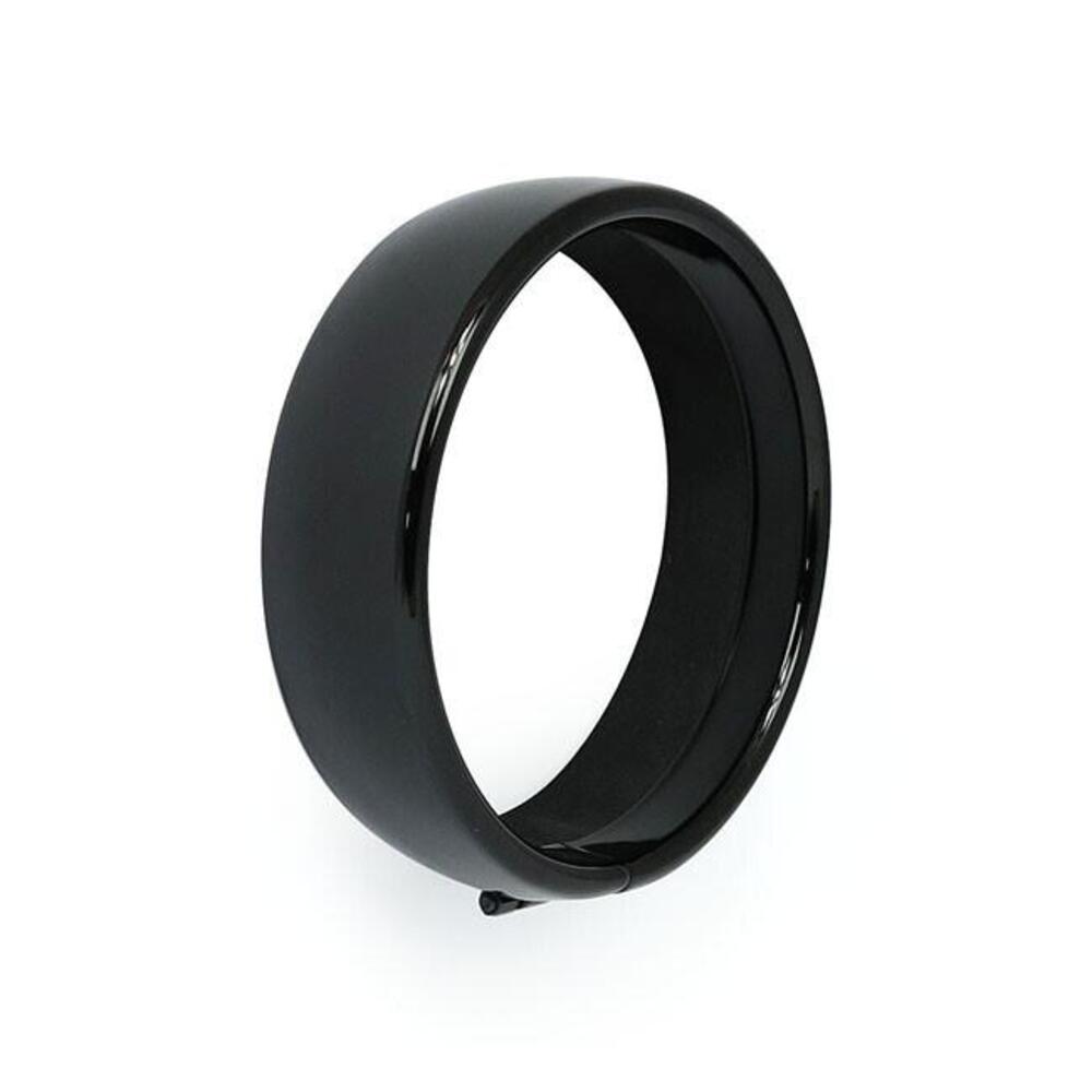 Ghiera per faro da 5-3/4” Recessed nera lucida per 