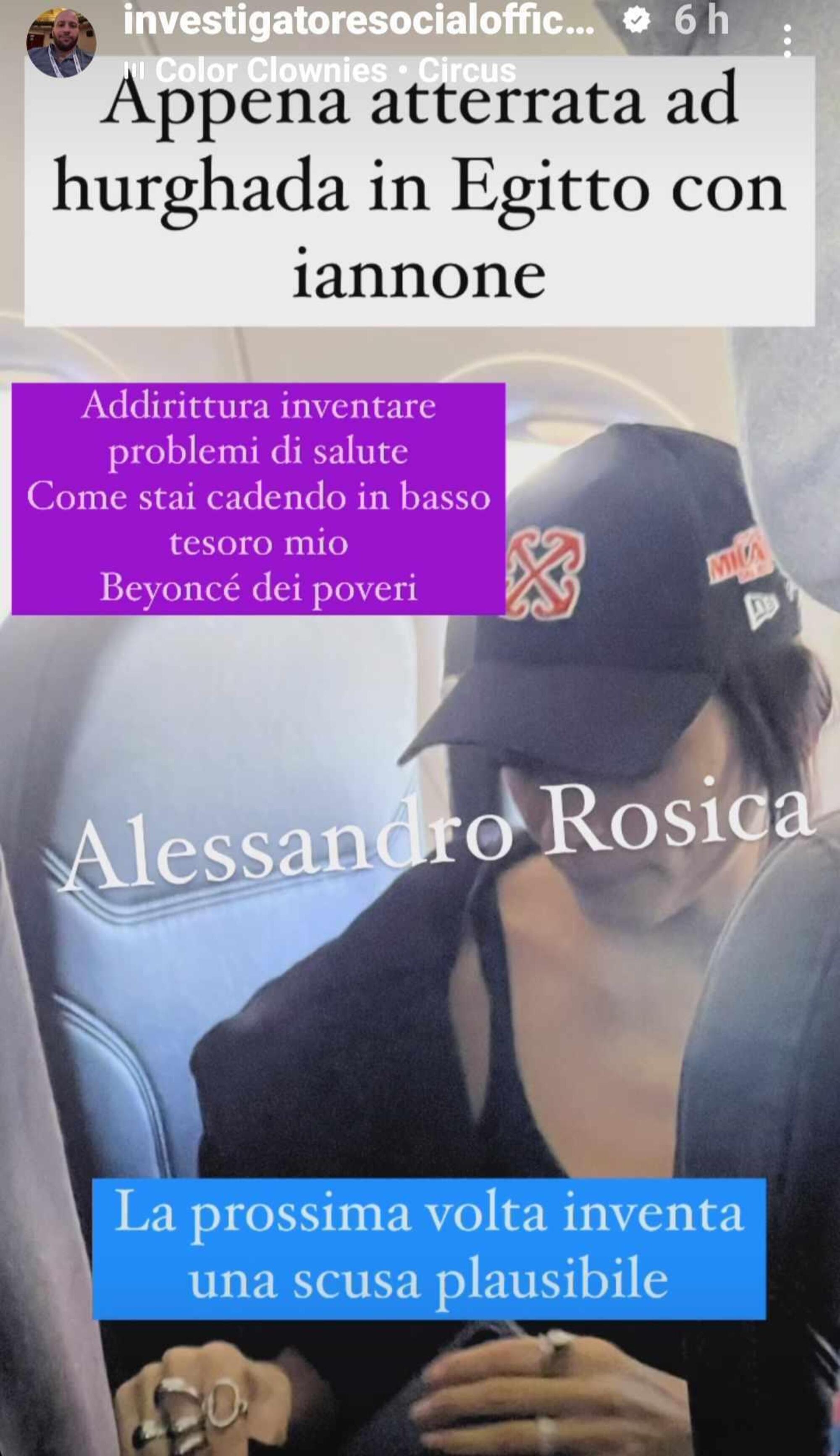 Alessandro Rosica su Elodie