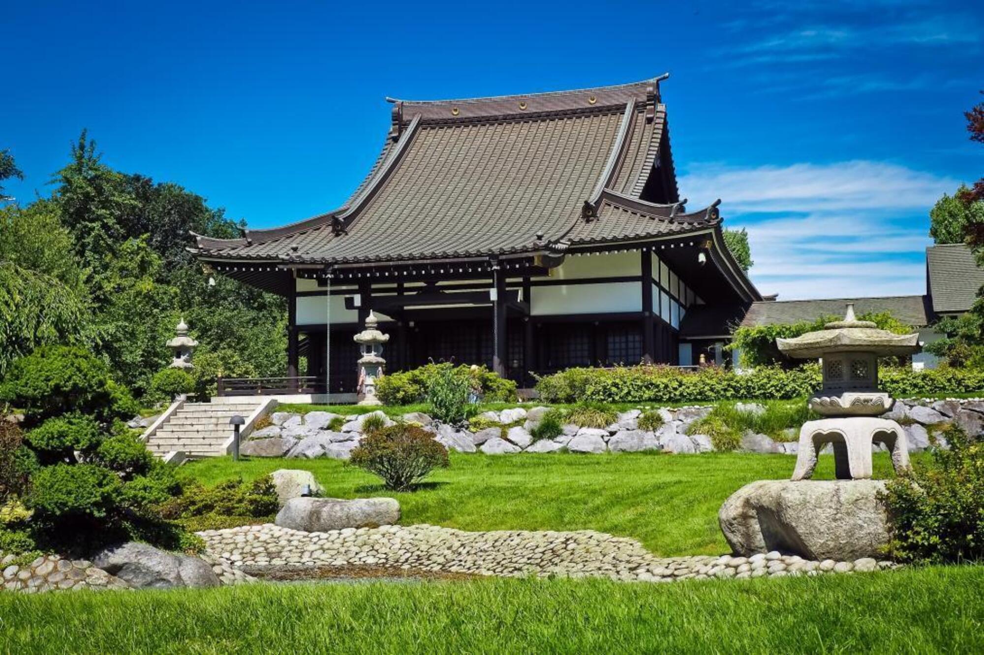 Una tipica casa giapponese in campagna