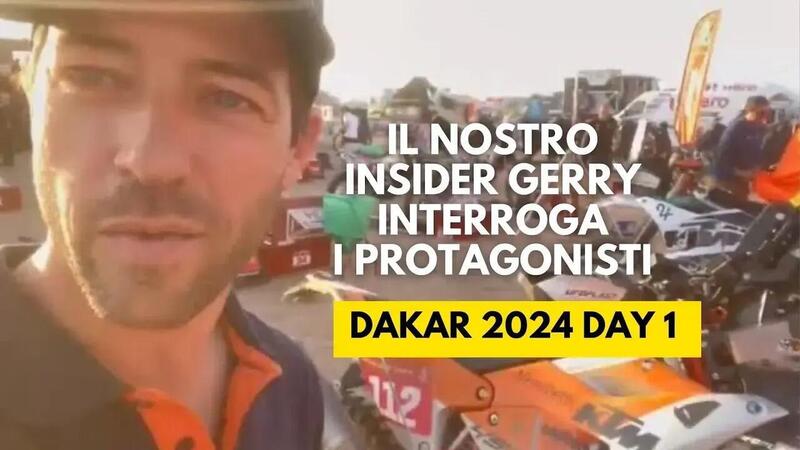 Dakar 24. &ldquo;Gerry&rdquo; l&rsquo;Insider #1 [VIDEO]