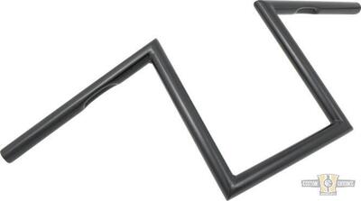 Manubrio Z Bar 1", alto 10", Largo 72cm nero, con Jammer