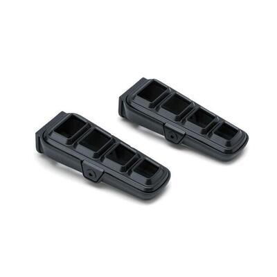 Pedaline Kuryakyn Dillinger nere senza adattatori 