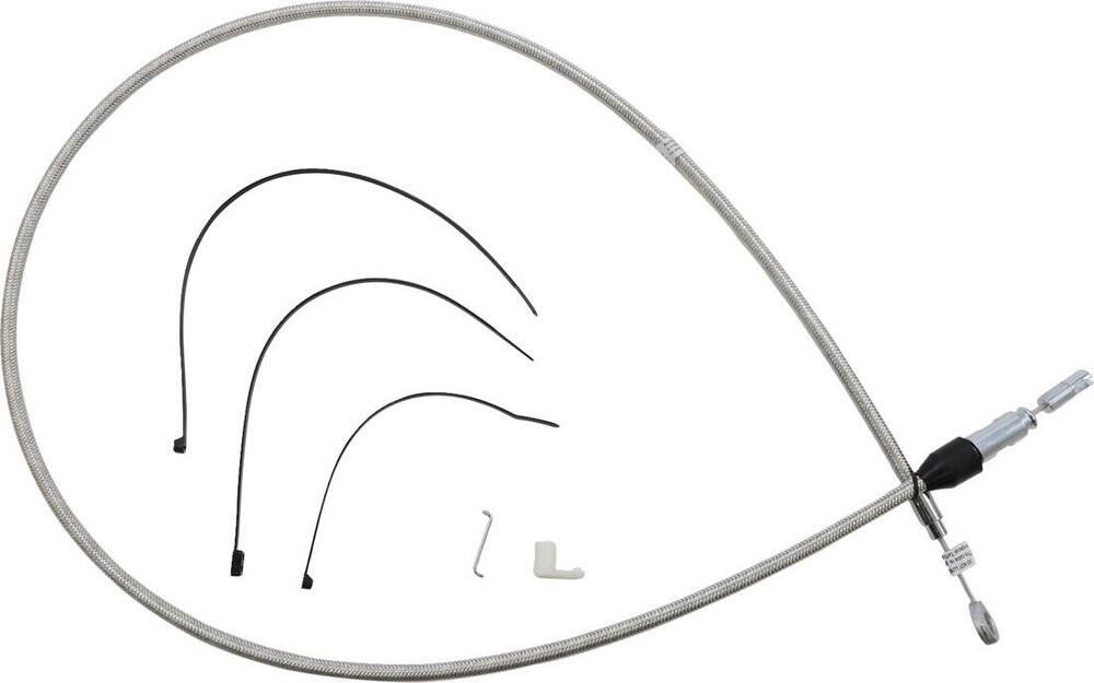 Cavo frizione superiore inox/cromolungo 127 cm per 