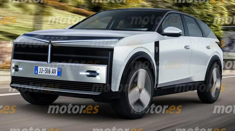 Lancia Gamma, il crossover elettrico &egrave; in arrivo nel 2026 [Render]