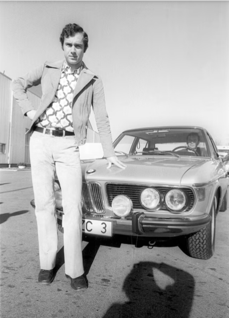 La BMW 2800 CS di Franz Beckenbauer