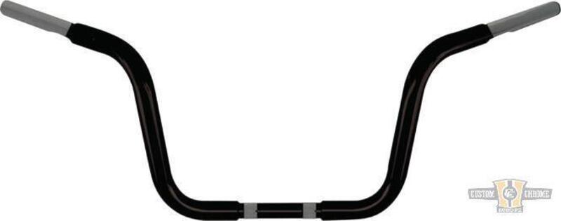 Manubrio Ape Hanger 1-1/4" alto 10" nero per Accel 
