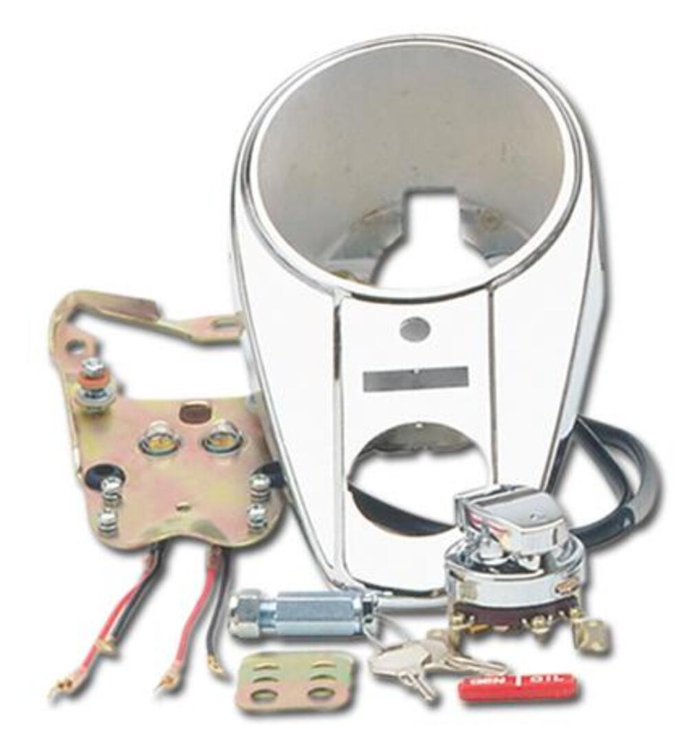 Cruscotto con kit montaggio due luci per 47 Knuckl 