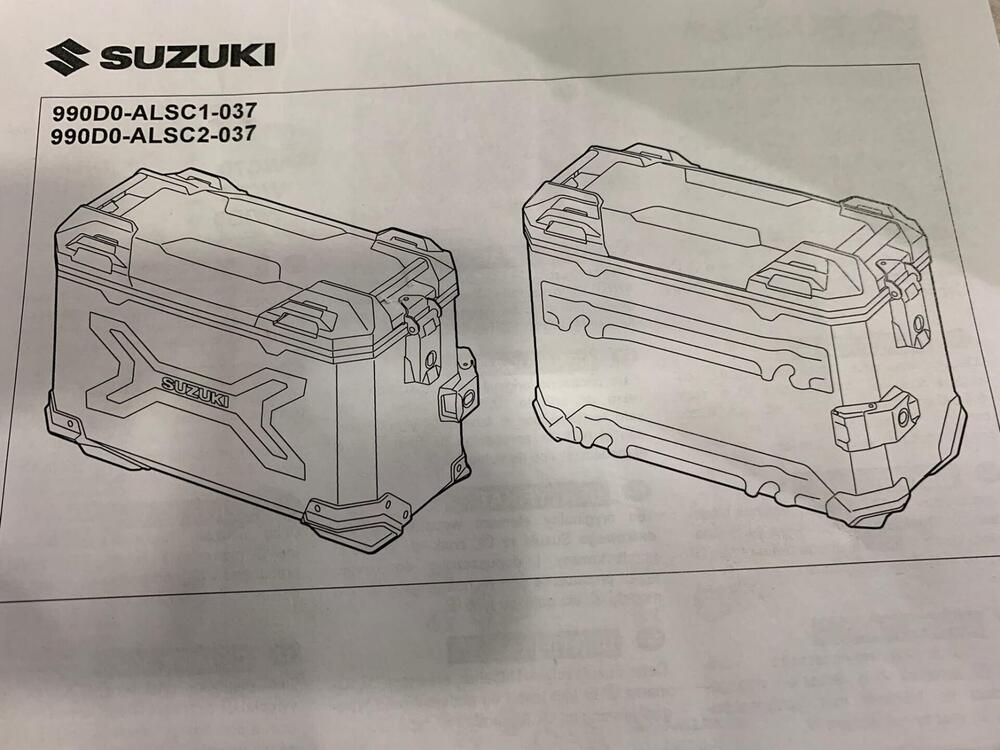 Borse per Suzuki V strom