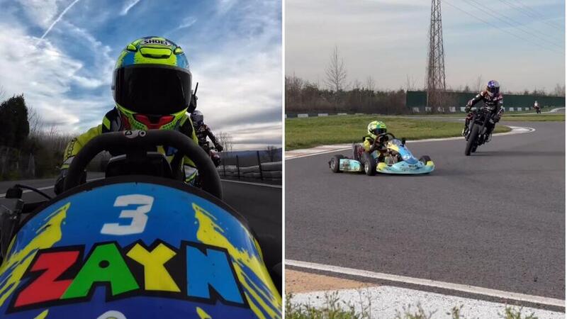 Ha soli 4 anni e suona gi&agrave; i piloti in pista. &Egrave; Zayn, il figlio di Kenan Sofuoglu! [VIDEO]