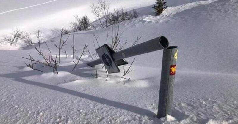 Passo Giau, segato l&#039;autovelox pi&ugrave; famoso d&#039;Italia. L&#039;ultima di Fleximan