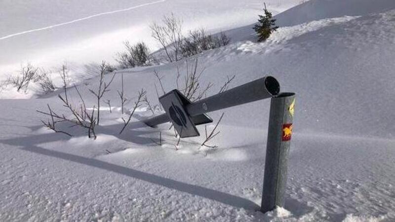 Passo Giau, segato l&#039;autovelox pi&ugrave; famoso d&#039;Italia. L&#039;ultima di Fleximan