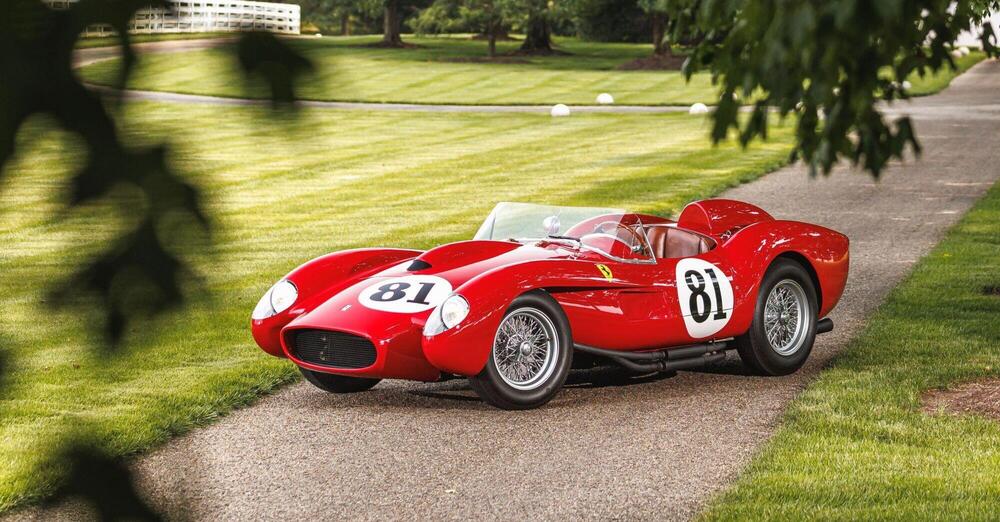 Le auto di oggi sono care? Prova a comprare una Ferrari 250 Testa Rossa del 1958... Ecco a quante decine di milioni &egrave; venduta all&#039;asta