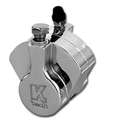 Pinza freno K-Tech ant. 2 pistoni lucidata Kustom 