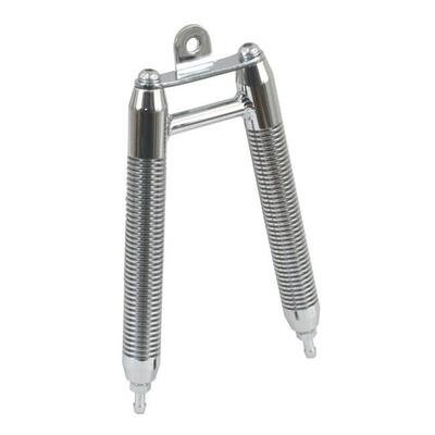 Radiatore olio V-shape cromato per telai con tubi 