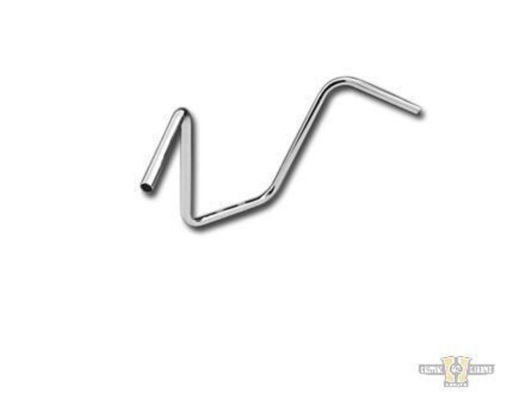 Manubrio Ape Hanger 1" alto 16" Cromato con fosset Khrome Werks