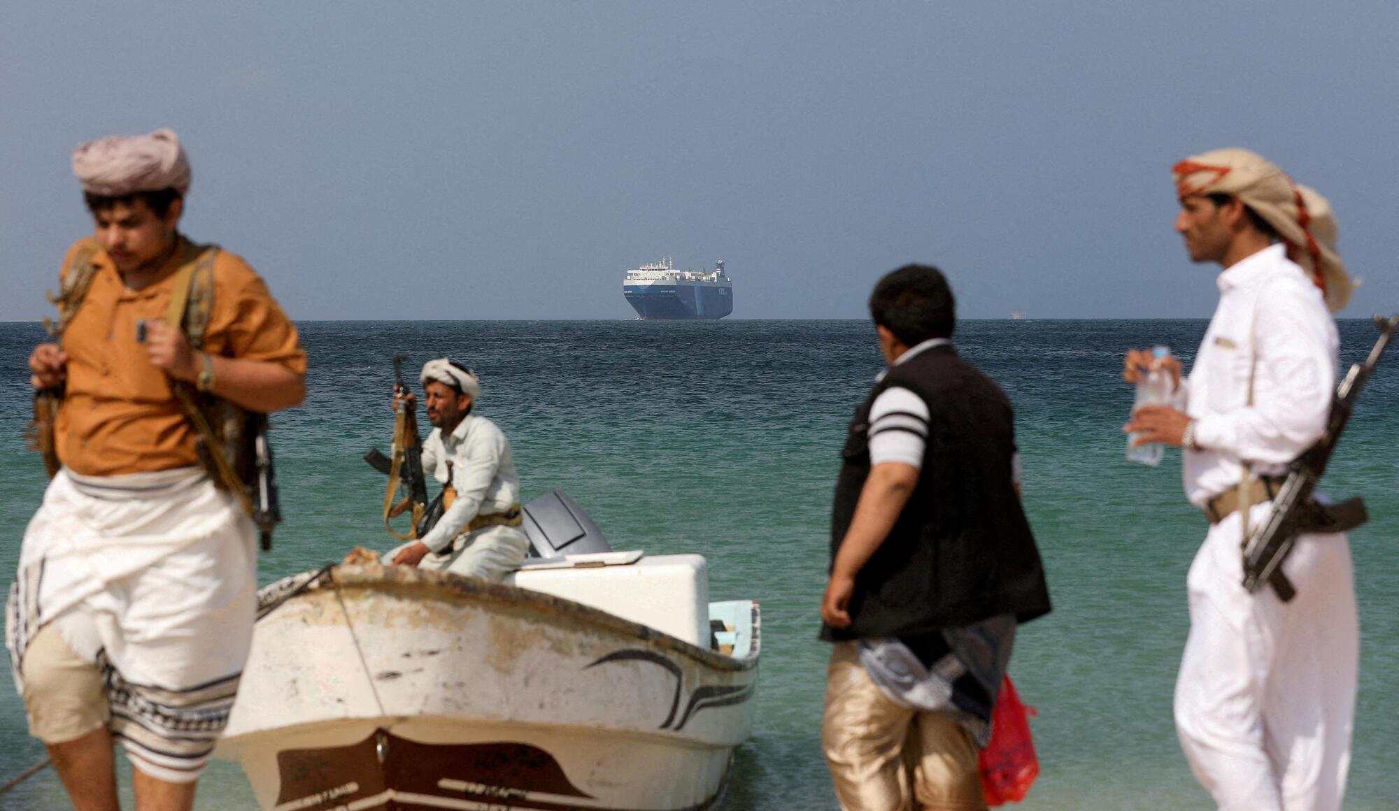 Gli attacchi dei ribelli Houthi dello Yemen a navi mercantili 