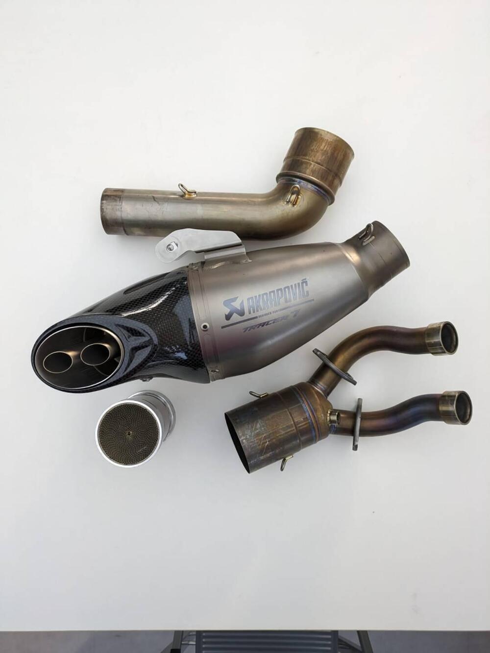 Scarico Full System Tracer 7 2021/2023 Akrapovic