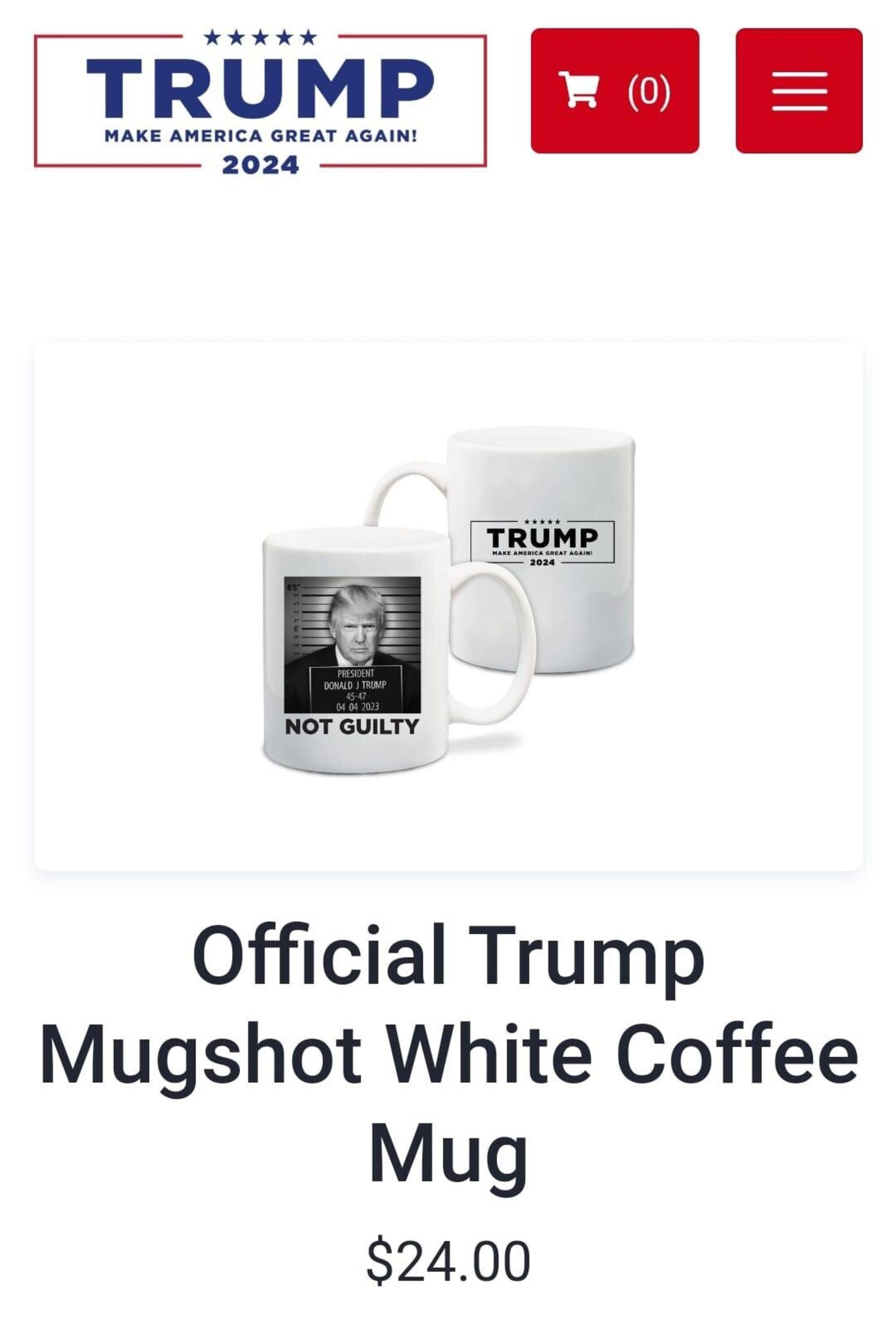 Merchandising di Donald Trump
