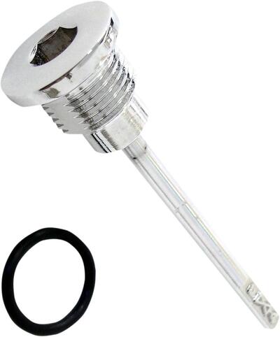 Tappo cromato con astina livello olio cambio per T 