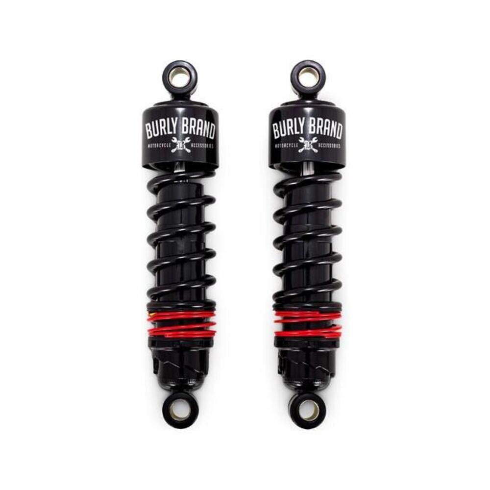 Ammortizzatori 11,5" neri Burly Slammer Plus per T 